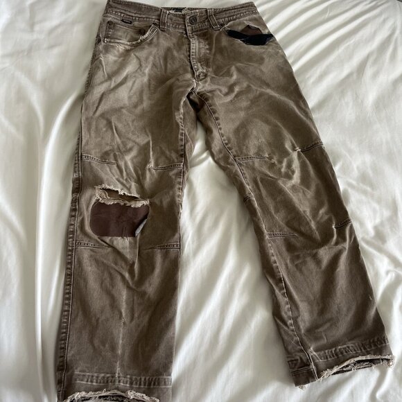 Kuhl Vintage Patina Dye Brown Rydr 30x30 Men’s Jeans - Picture 1 of 8